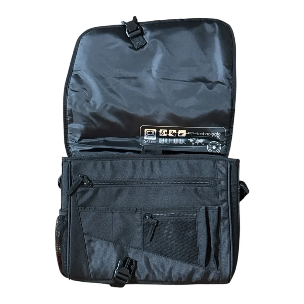 OGIO BLACK VAULT MESSENGER LAPTOP SHOULDER BAG **NWT**